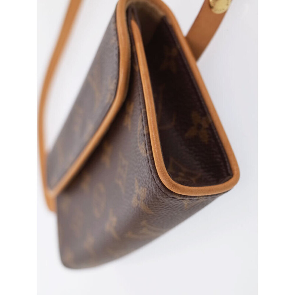 Louis Vuitton Monogram Leather Brown Pochette Florentine Waist Pouch - Picture 5 of 9